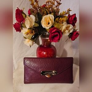 VERSACE Wallet in Burgundy
